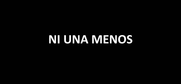 Ni una menos