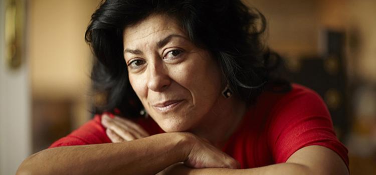 Almudena Grandes en el Da de Espaa en la Feria del Libro