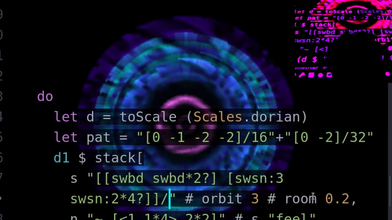 Live Coding con TIDALCYCLES