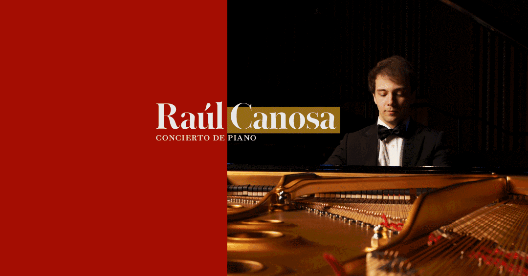 Concierto de piano a cargo de Raúl Canosa. Salón Dorado del Teatro Colón.