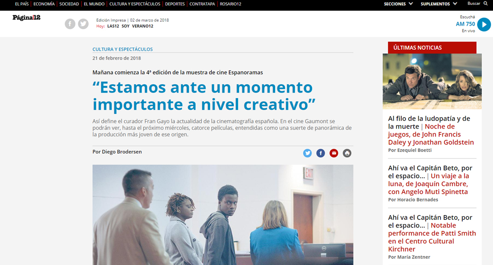 Estamos ante un momento importante a nivel creativo
