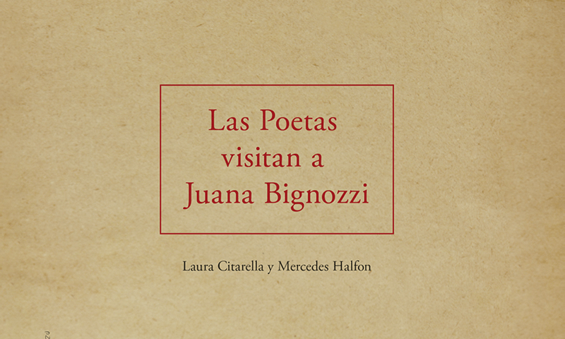 Las poetas visitan a Juana Bignozzi