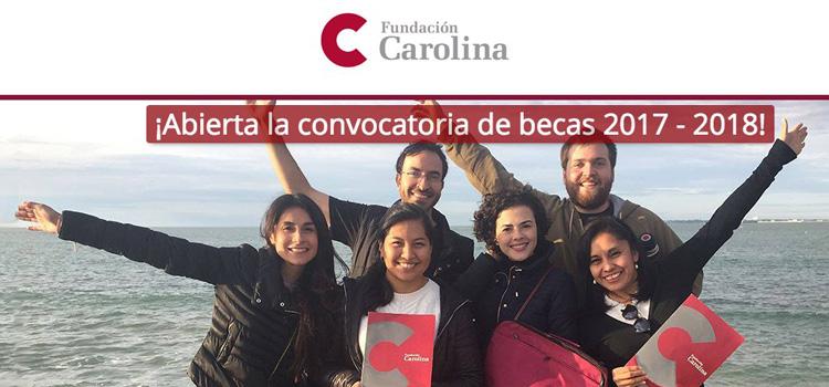 Becas Fundacin Carolina 20172018