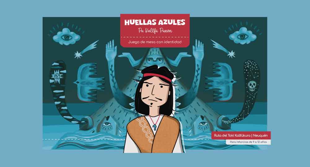 Huellas azules Pu kallf punon
